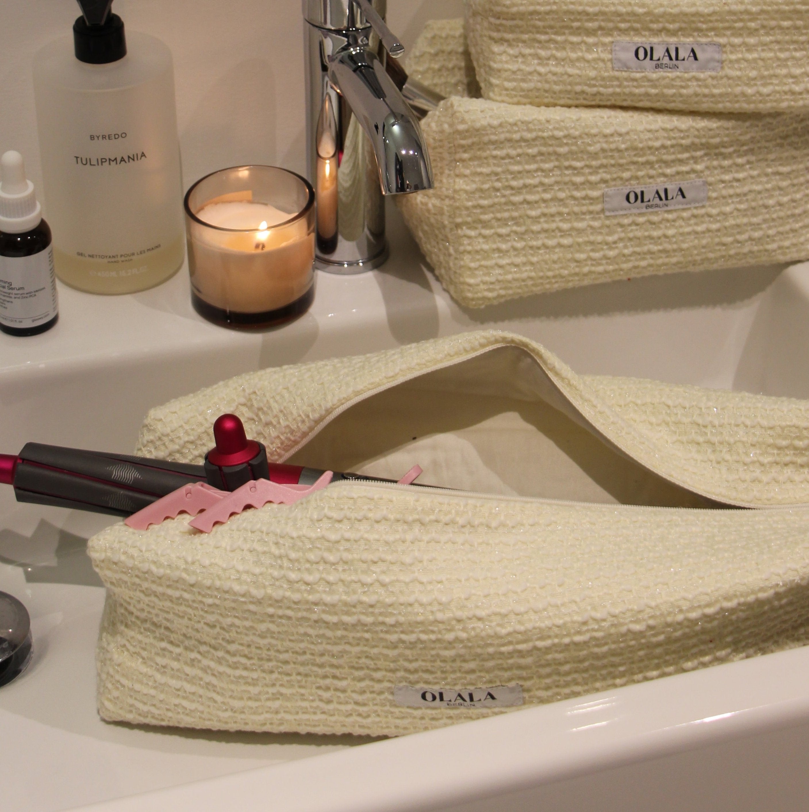 Hairtool Bag Coco Cream